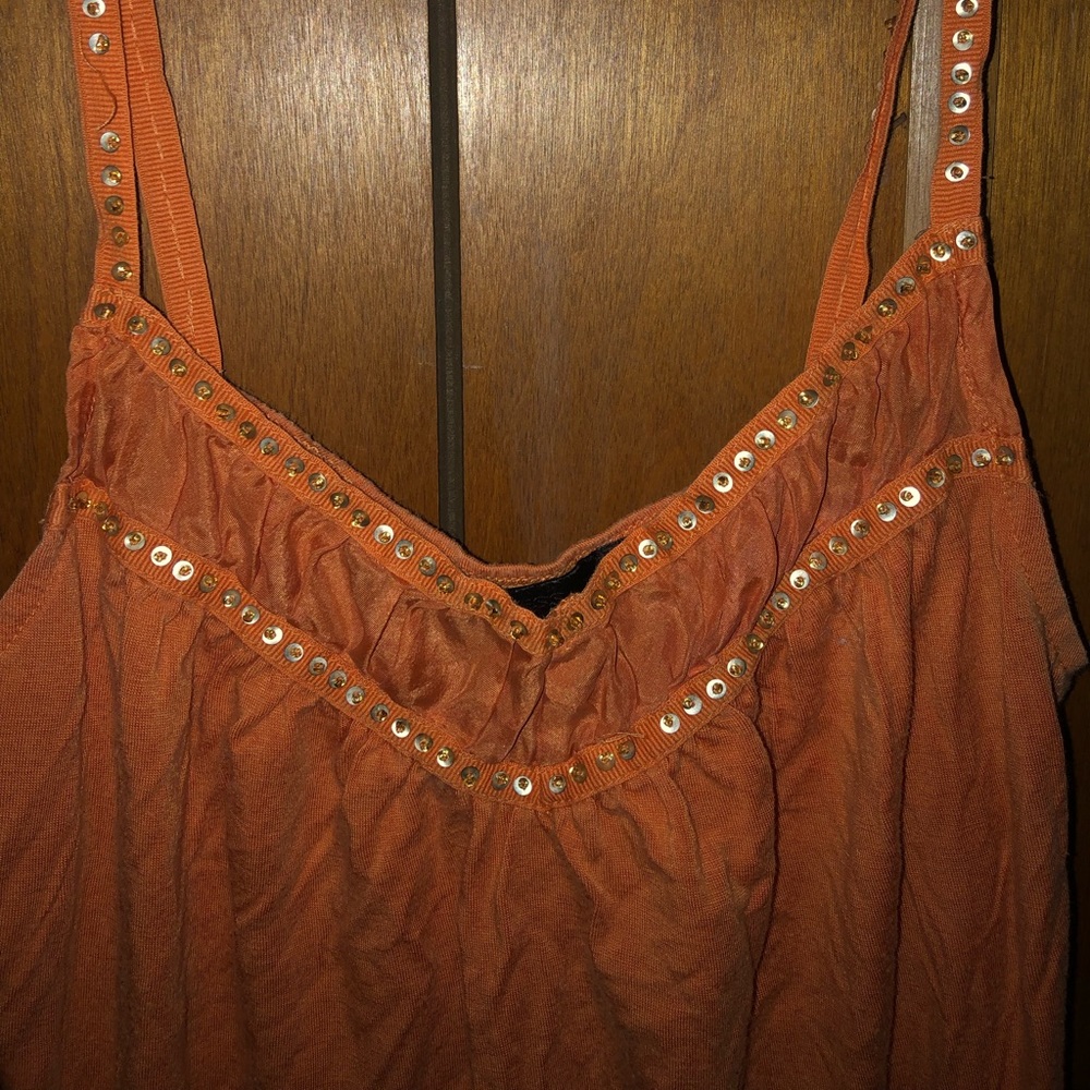 Express Sequined Tank - Picture 2 of 4